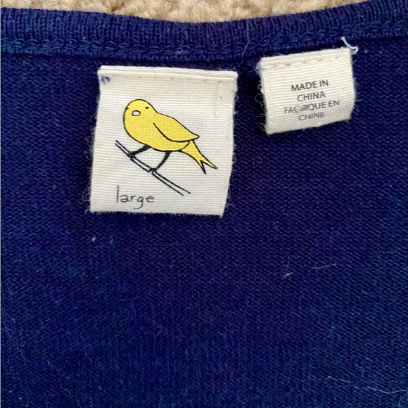 Anthropologie Yellow Bird Hi Low Printed Lightweight Top - Picture 5 of 7